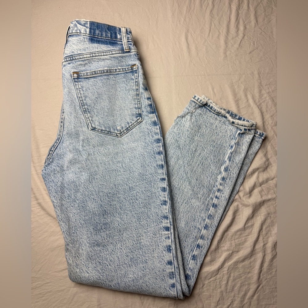 Abercrombie & Fitch Light Blue Straight Leg Jeans